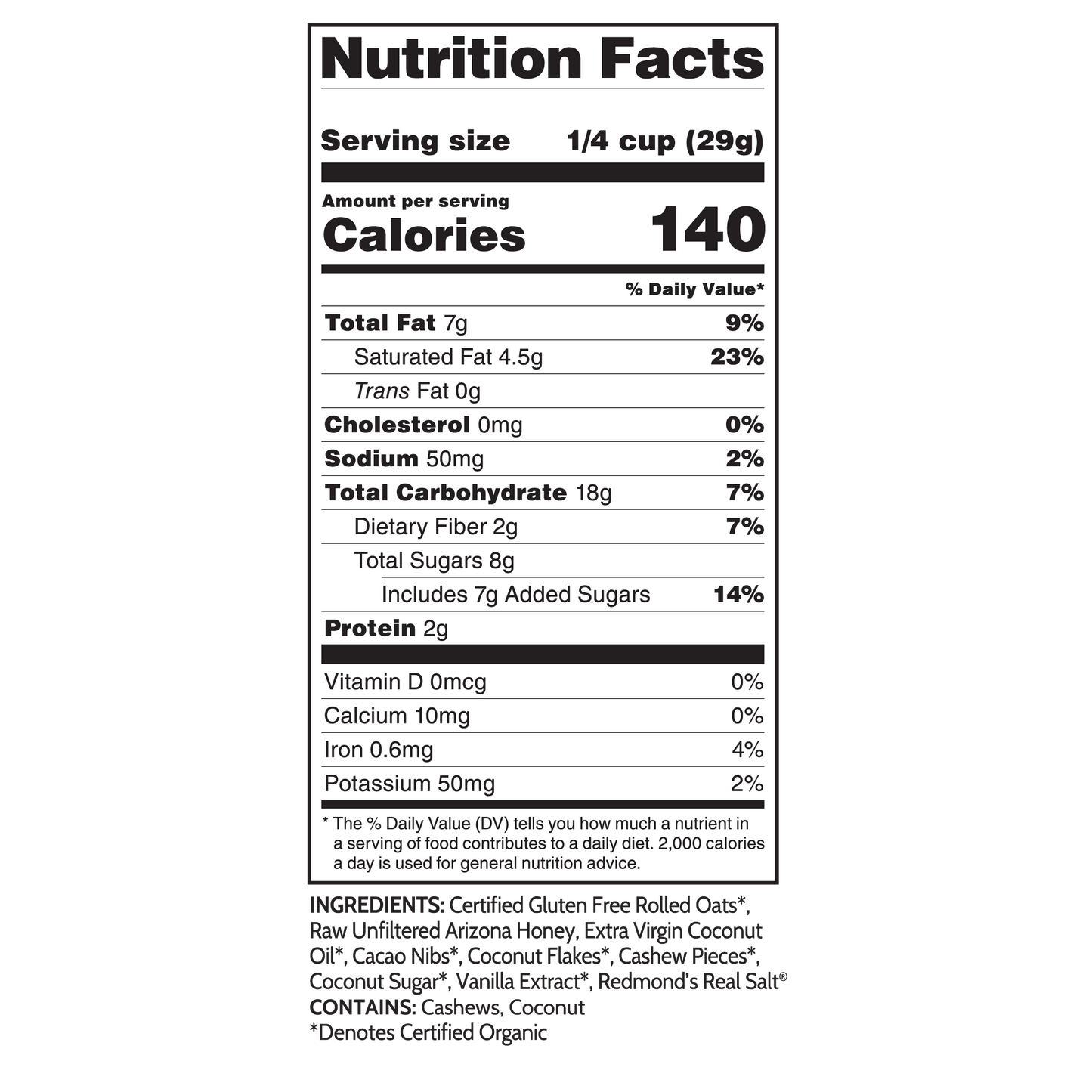 8oz Original Granola